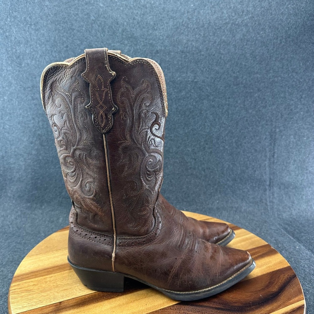 Justin Boot L2561 McKayla Leather Western Cowboy Cowgirl Boots Women's 7.5B